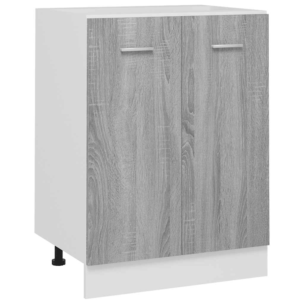 Ντουλάπι "Lyon" Γκρι Sonoma 60x46x81,5 εκ. από Τεχνητό Ξύλο