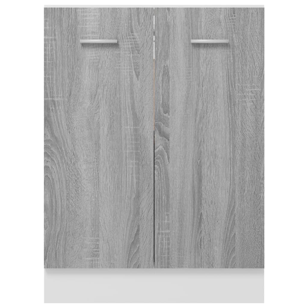 Ντουλάπι "Lyon" Γκρι Sonoma 60x46x81,5 εκ. από Τεχνητό Ξύλο