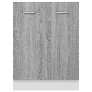 Ντουλάπι "Lyon" Γκρι Sonoma 60x46x81,5 εκ. από Τεχνητό Ξύλο