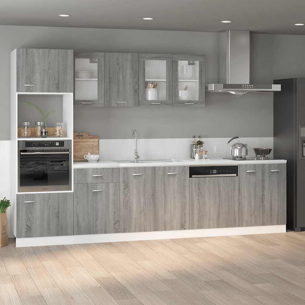 Ντουλάπι "Lyon" Γκρι Sonoma 60x46x81,5 εκ. από Τεχνητό Ξύλο