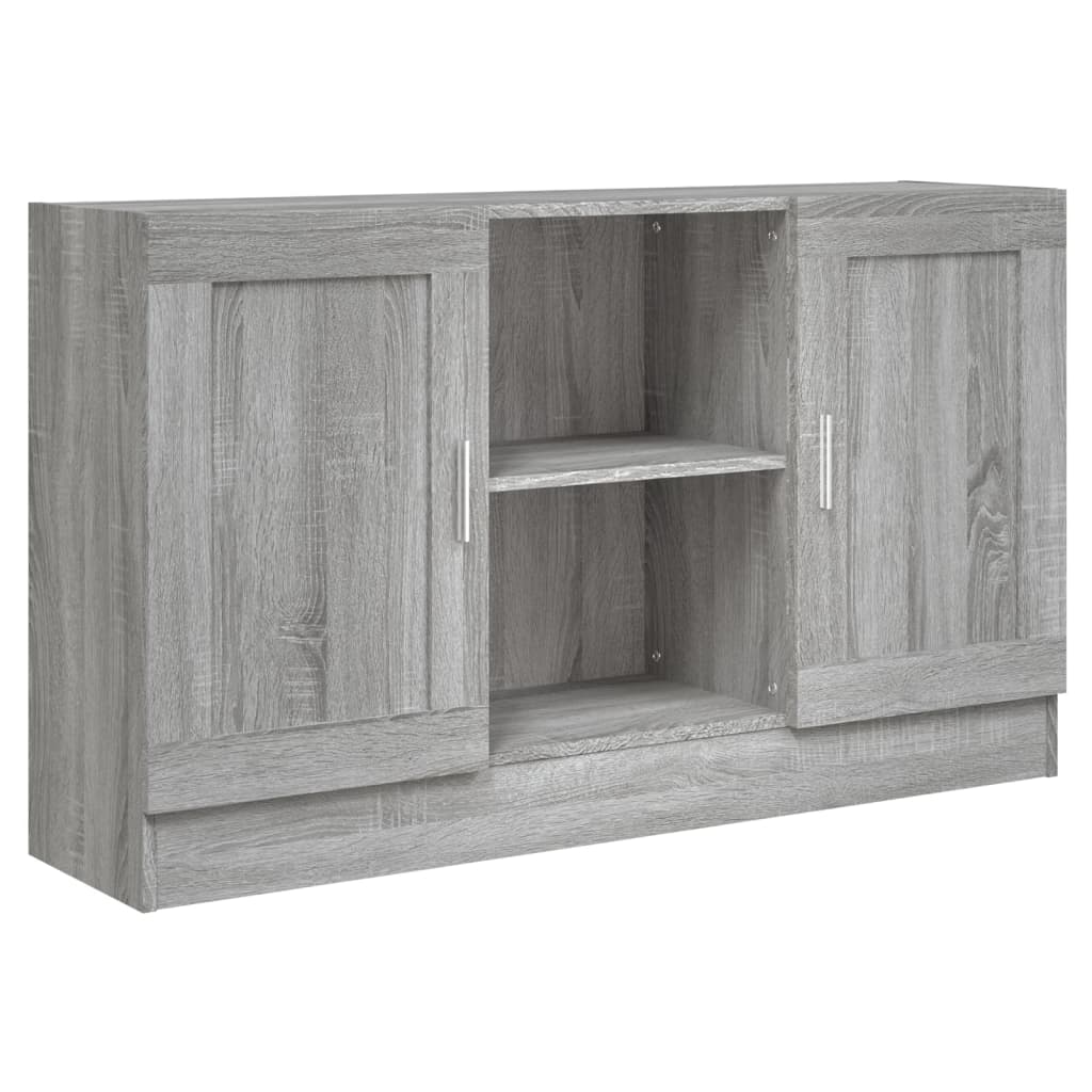 Μπουφές Γκρι Sonoma 120 x 30,5 x 70 εκ. από Επεξεργασμένο Ξύλο - Pakobazaar