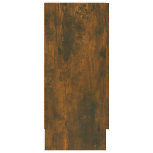 Βιτρίνα Καπνιστή Δρυς 120x30,5x70 εκ. από Επεξεργασμένο Ξύλο