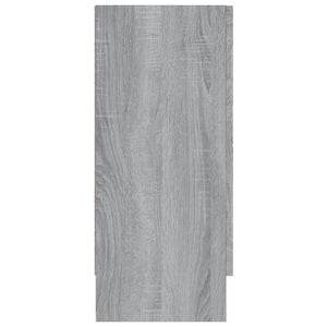Βιτρίνα Γκρι Sonoma 120x30,5x70 εκ. από Επεξεργασμένο Ξύλο - Pakobazaar