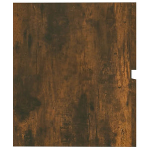 Ντουλάπι Νιπτήρα Καπνιστή Δρυς 41x38,5x45 εκ. Επεξεργ. Ξύλο