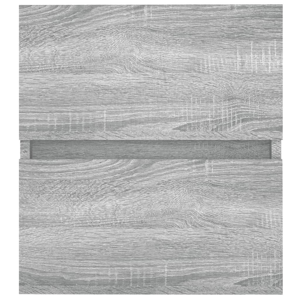 Ντουλάπι Νιπτήρα Grey Sonoma 41 x 38,5 x 45 εκ. Επεξεργ. Ξύλο