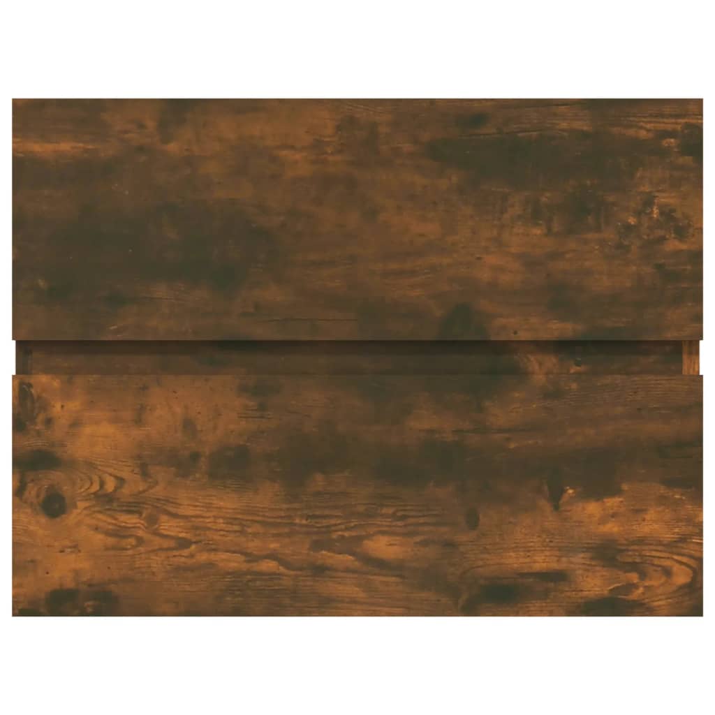 Ντουλάπι Νιπτήρα Καπνιστή Δρυς 60x38,5x45 εκ. από Επεξεργ. Ξύλο