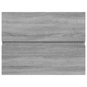 Ντουλάπι Νιπτήρα Γκρι Sonoma 60x38,5x45 εκ. Επεξεργασμένο Ξύλο - Pakobazaar