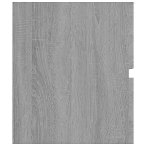 Ντουλάπι Νιπτήρα Γκρι Sonoma 90x38,5x45 εκ. Επεξεργασμένο Ξύλο