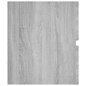 Ντουλάπι Νιπτήρα Γκρι Sonoma 100x38,5x45 εκ. Επεξεργασμένο Ξύλο