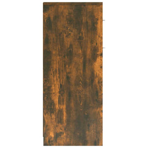 Ντουλάπι Μπάνιου Καπνιστή Δρυς 60x33x80 εκ. Επεξεργασμένο Ξύλο