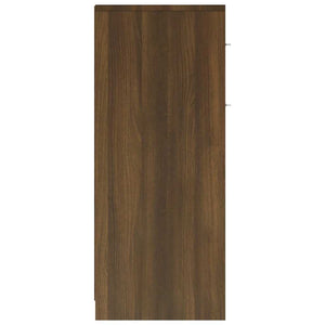 Ντουλάπι Μπάνιου Καφέ Δρυς 60 x 33 x 80 εκ. Επεξεργασμένο Ξύλο - Pakobazaar