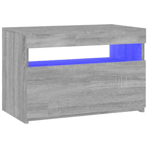 Έπιπλο Τηλεόρασης με LED Γκρι Sonoma 60 x 35 x 40 εκ. - Pakobazaar