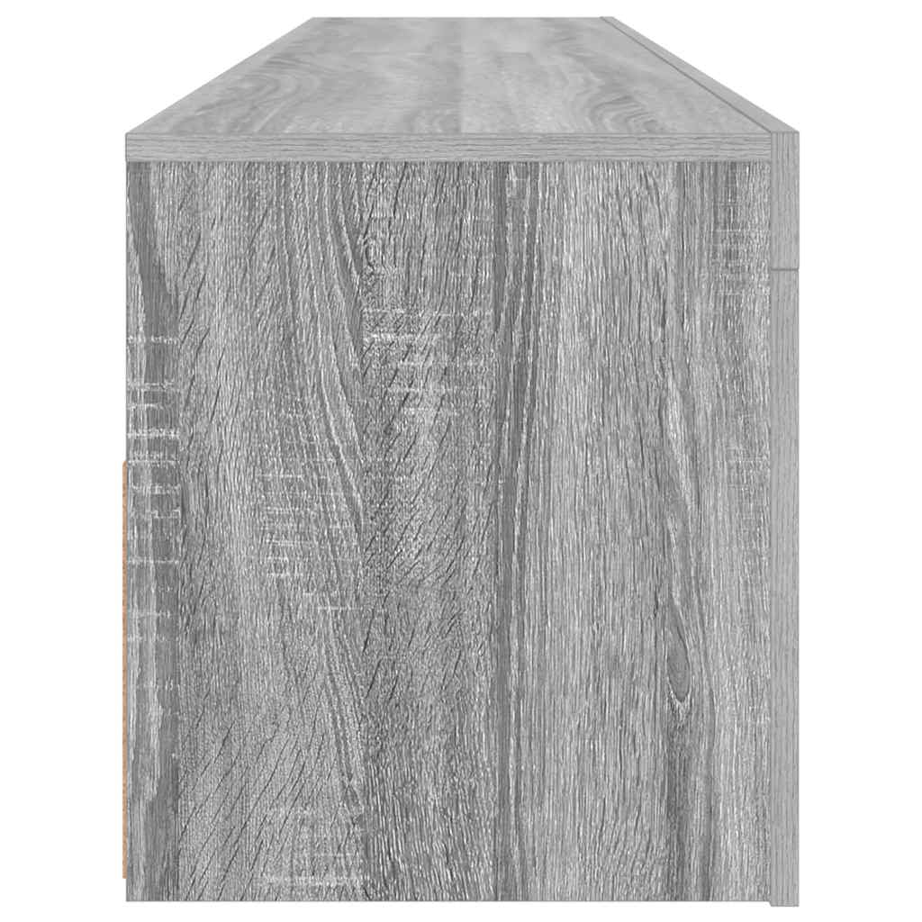 Έπιπλο Τηλεόρασης με LED Γκρι Sonoma 120x35x40 εκ. - Pakobazaar