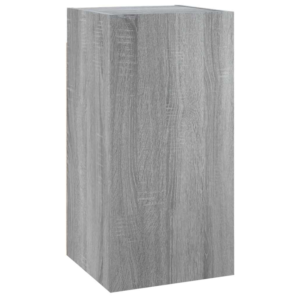 Έπιπλο Τηλεόρασης Γκρι Sonoma 30,5x30x60 εκ. από Επεξεργ. Ξύλο - Pakobazaar