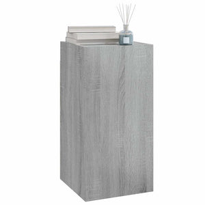 Έπιπλο Τηλεόρασης Γκρι Sonoma 30,5x30x60 εκ. από Επεξεργ. Ξύλο