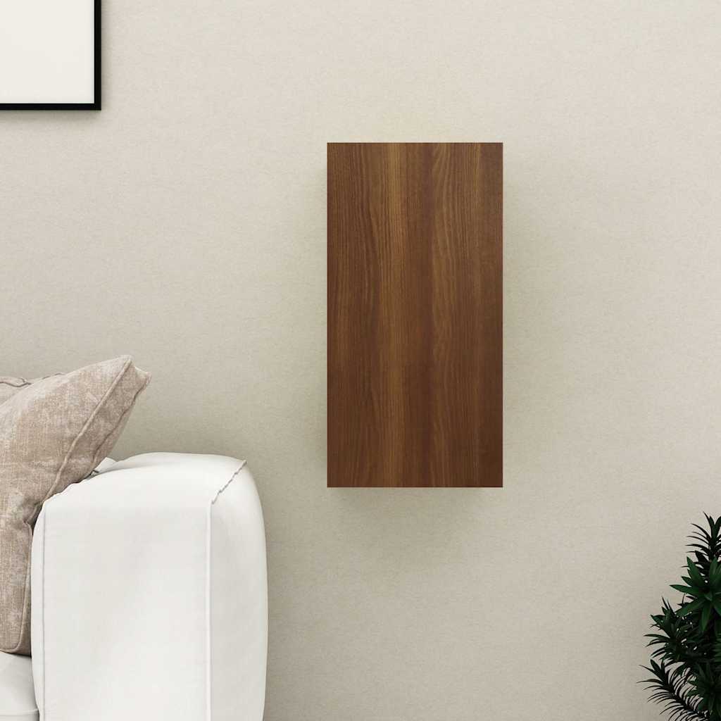 Έπιπλο Τηλεόρασης Καφέ Δρυς 30,5x30x60 εκ. Επεξεργασμένο Ξύλο - Pakobazaar