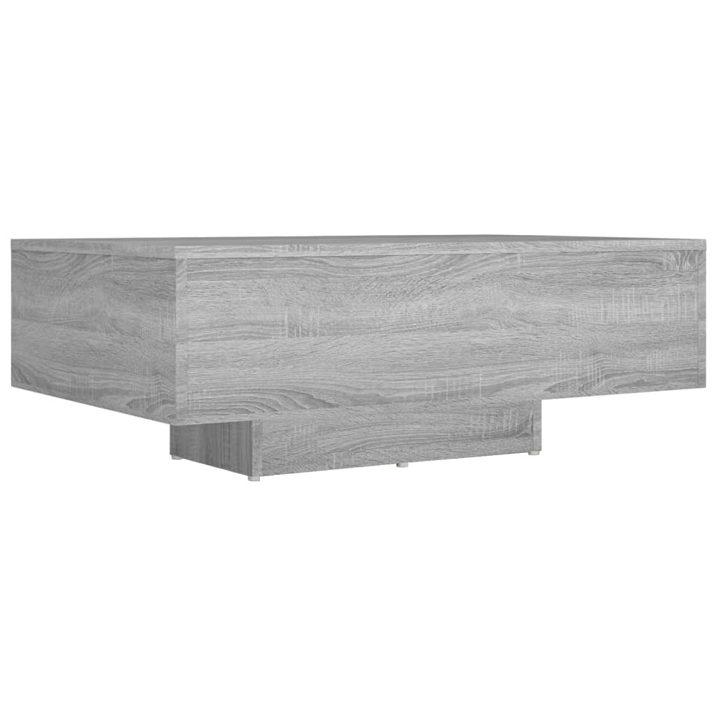 Τραπεζάκι Σαλονιού Γκρι Sonoma 85x55x31 εκ. Επεξεργασμένο Ξύλο - Pakobazaar
