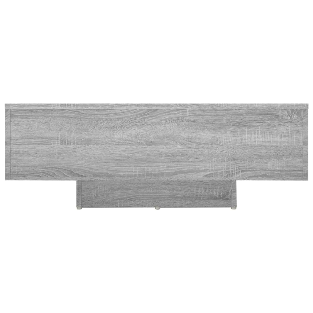 Τραπεζάκι Σαλονιού Γκρι Sonoma 85x55x31 εκ. Επεξεργασμένο Ξύλο - Pakobazaar
