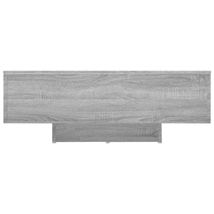 Τραπεζάκι Σαλονιού Γκρι Sonoma 85x55x31 εκ. Επεξεργασμένο Ξύλο - Pakobazaar