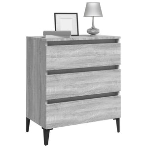Συρταριέρα Γκρι Sonoma 60 x 35 x 69 εκ. από Επεξεργασμένο Ξύλο