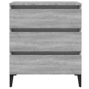 Συρταριέρα Γκρι Sonoma 60 x 35 x 69 εκ. από Επεξεργασμένο Ξύλο