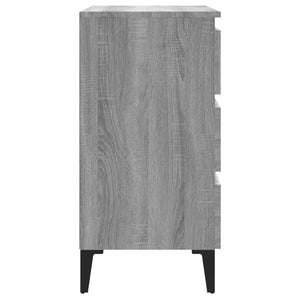 Συρταριέρα Γκρι Sonoma 60 x 35 x 69 εκ. από Επεξεργασμένο Ξύλο