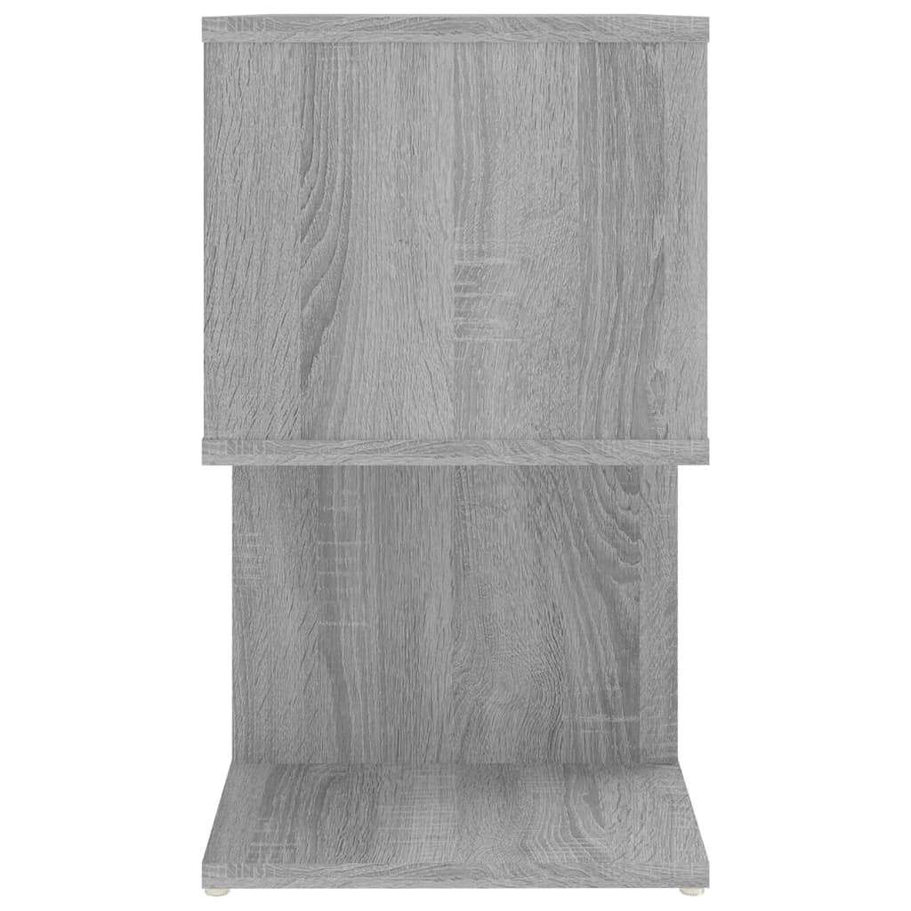 Κομοδίνο Γκρι Sonoma 50 x 30 x 51,5 εκ. από Επεξεργασμένο Ξύλο