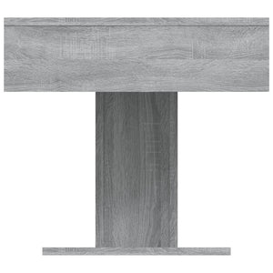 Τραπεζάκι Σαλονιού Γκρι Sonoma 96x50x45 εκ. Επεξεργασμένο Ξύλο