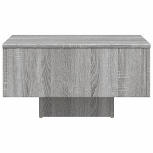 Τραπεζάκι Σαλονιού Γκρι Sonoma 60x60x31,5 εκ. από Επεξεργ. Ξύλο