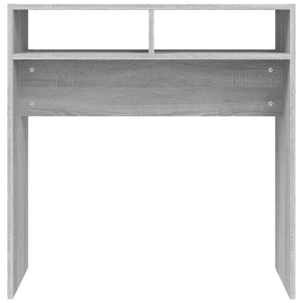 Τραπέζι Κονσόλα Γκρι Sonoma 78 x 30 x 80 εκ. Επεξεργασμένο Ξύλο - Pakobazaar