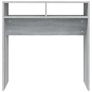 Τραπέζι Κονσόλα Γκρι Sonoma 78 x 30 x 80 εκ. Επεξεργασμένο Ξύλο - Pakobazaar