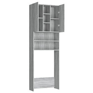 Ντουλάπι Πλυντηρίου Γκρι Sonoma 64 x 25,5 x 190 εκ. - Pakobazaar