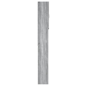 Ντουλάπι Πλυντηρίου Γκρι Sonoma 64 x 25,5 x 190 εκ. - Pakobazaar