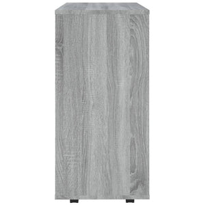 Ντουλάπι Με Ροδάκια Γκρι Sonoma 60 x 35 x 75 εκ. Επεξεργ. Ξύλο
