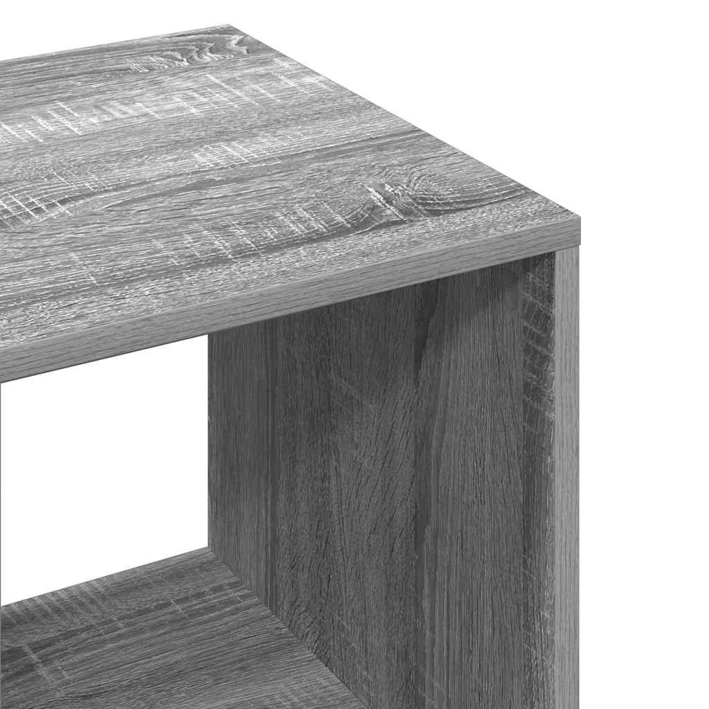 Ντουλάπα Γκρι Sonoma 80 x 40 x 110 εκ. από Επεξεργασμένο Ξύλο - Pakobazaar