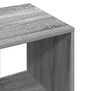 Ντουλάπα Γκρι Sonoma 80 x 40 x 110 εκ. από Επεξεργασμένο Ξύλο - Pakobazaar