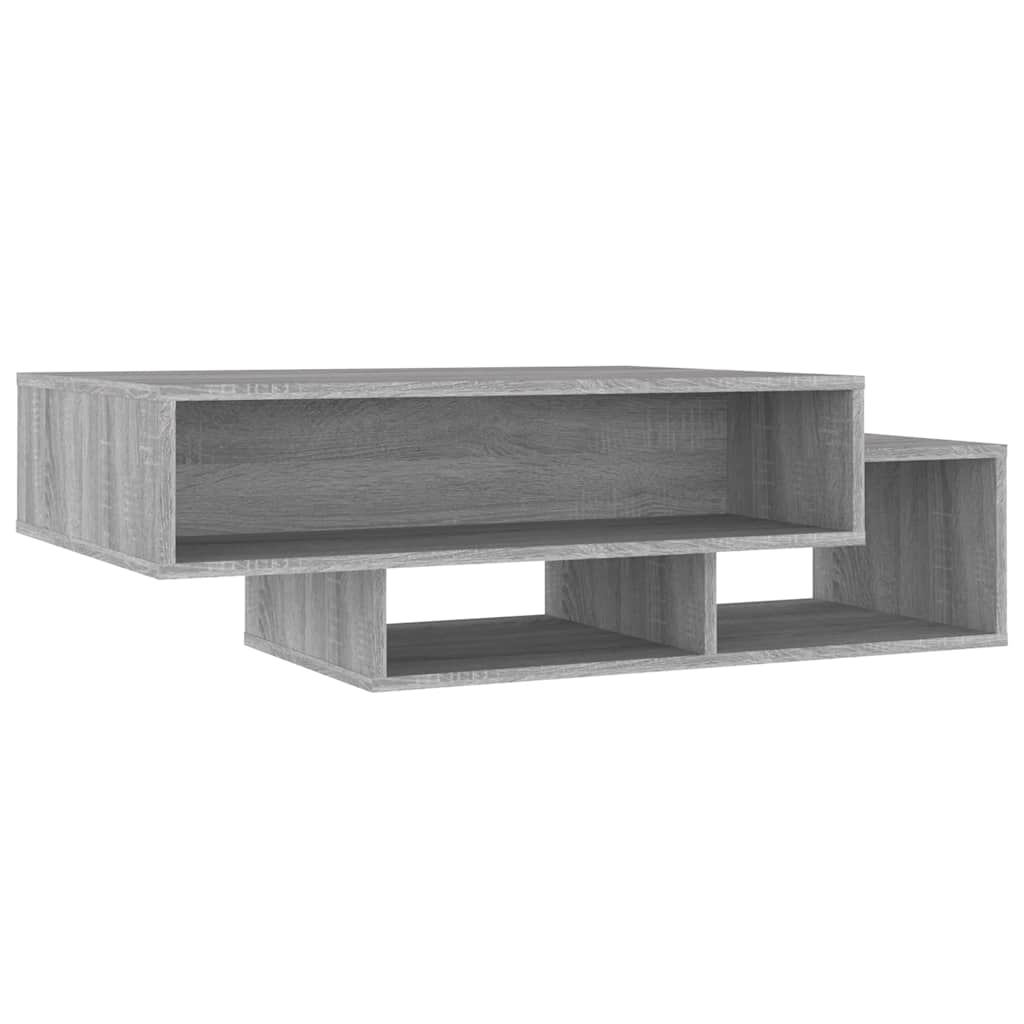 Τραπεζάκι Σαλονιού Γκρι Sonoma 105x55x32 εκ. Επεξεργασμένο Ξύλο