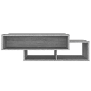 Τραπεζάκι Σαλονιού Γκρι Sonoma 105x55x32 εκ. Επεξεργασμένο Ξύλο