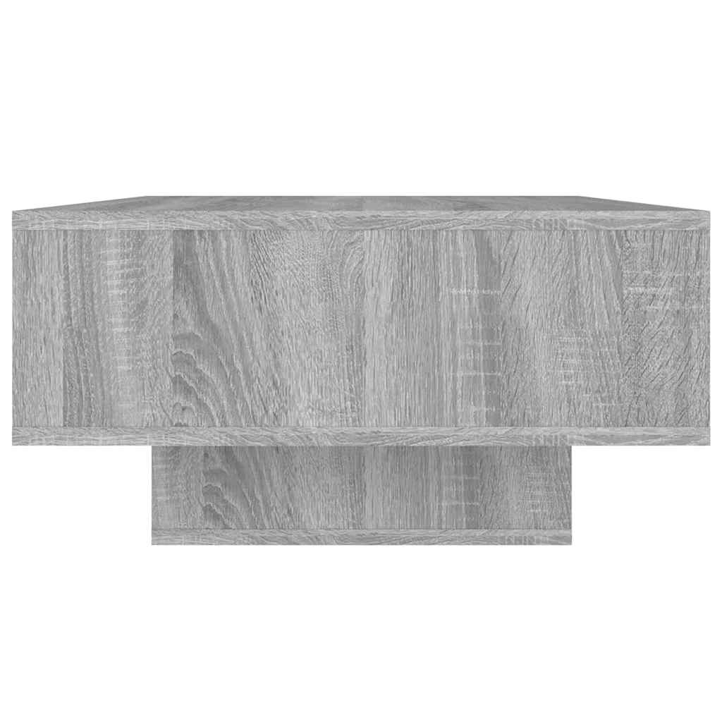 Τραπεζάκι Σαλονιού Γκρι Sonoma 105x55x32 εκ. Επεξεργασμένο Ξύλο