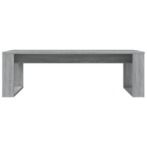 Τραπεζάκι Σαλονιού Γκρι Sonoma 110x50x35 εκ. από Επεξεργ. Ξύλο