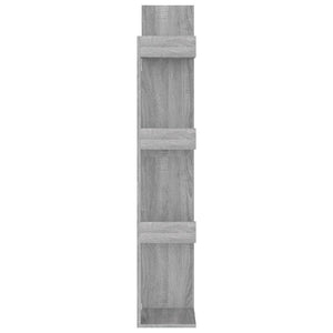 Βιβλιοθήκη Γκρι Sonoma 48x25,5x140 εκ. από Επεξεργασμένο Ξύλο