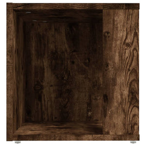 Τραπέζι Βοηθητικό Καπνιστή Δρυς 33x33x34,5 εκ. Επεξεργ. Ξύλο - Pakobazaar