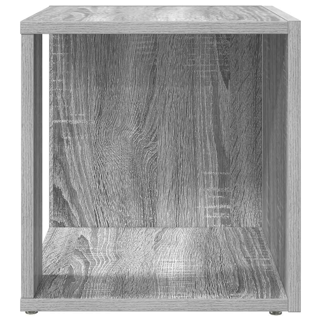 Τραπέζι Βοηθητικό Γκρι Sonoma 33x33x34,5 εκ. Επεξεργασμένο Ξύλο - Pakobazaar