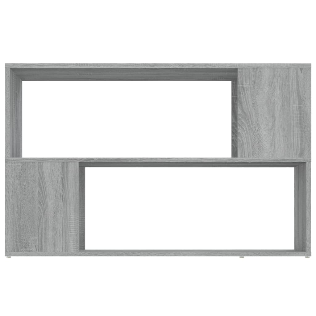 Βιβλιοθήκη Γκρι Sonoma 100 x 24 x 63 εκ. από Επεξεργασμένο Ξύλο - Pakobazaar