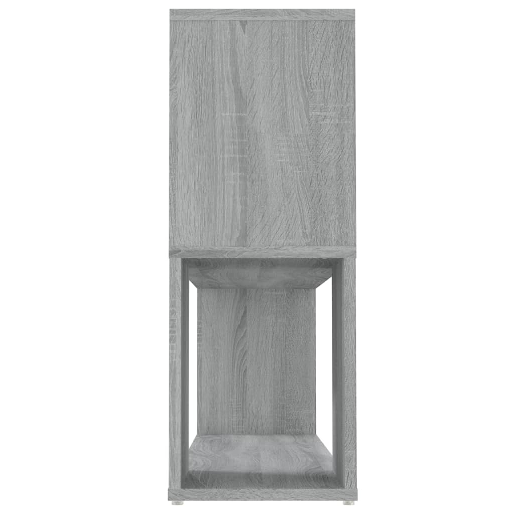 Βιβλιοθήκη Γκρι Sonoma 100 x 24 x 63 εκ. από Επεξεργασμένο Ξύλο - Pakobazaar