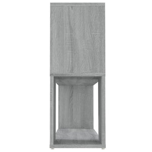 Βιβλιοθήκη Γκρι Sonoma 100 x 24 x 63 εκ. από Επεξεργασμένο Ξύλο - Pakobazaar