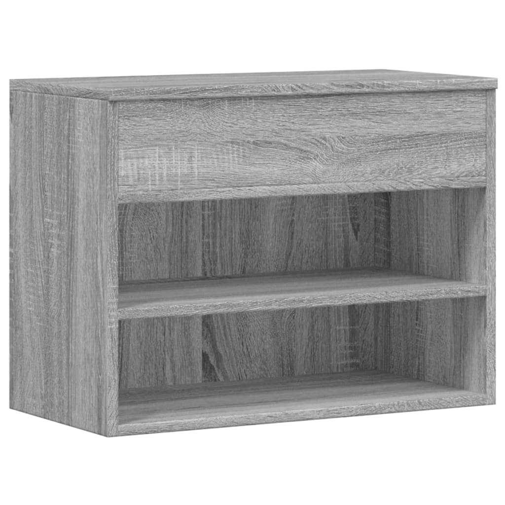 Παπουτσοθήκη Γκρι Sonoma 60x30x45 εκ. από Επεξεργασμένο Ξύλο - Pakobazaar