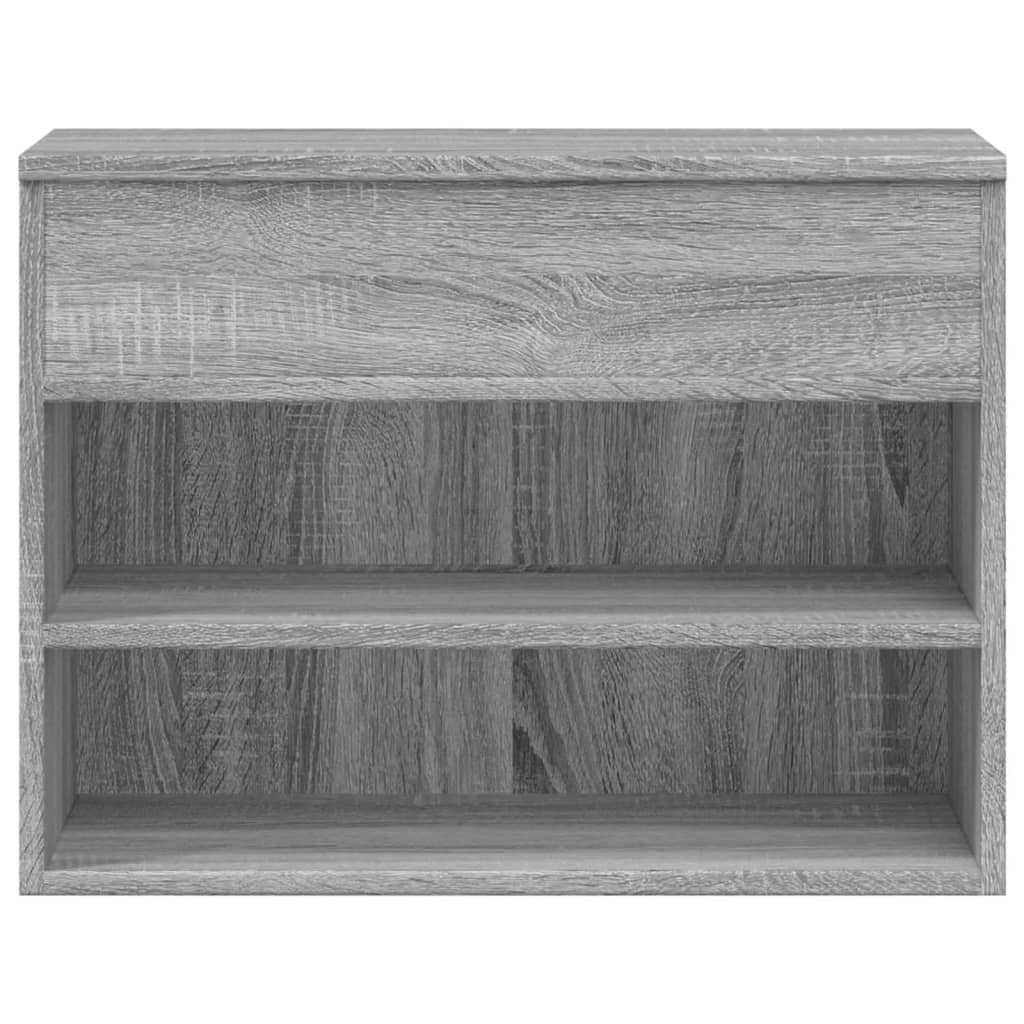 Παπουτσοθήκη Γκρι Sonoma 60x30x45 εκ. από Επεξεργασμένο Ξύλο - Pakobazaar