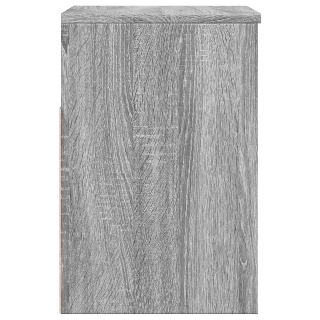 Παπουτσοθήκη Γκρι Sonoma 60x30x45 εκ. από Επεξεργασμένο Ξύλο - Pakobazaar