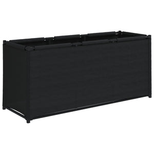 Κουτί Αποθήκευσης Μαύρο 105 x 34,5 x 45 εκ. Υφασμάτινο - Pakobazaar